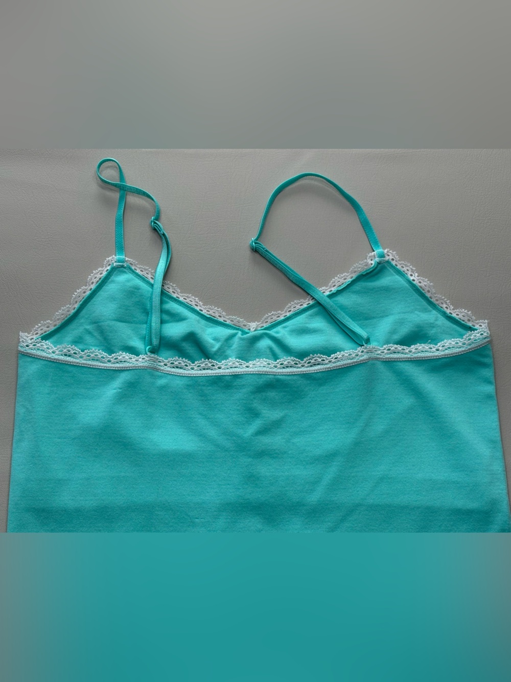 Victoria's Secret Mint Lace-Trim Cami - Picture 5 of 13